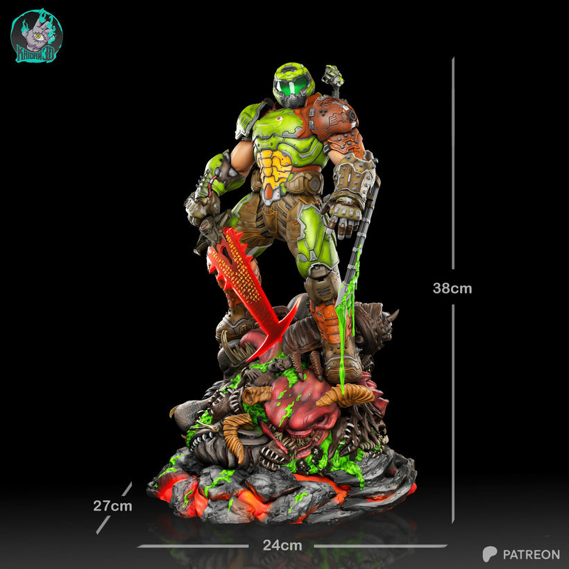 Demonbane - Maximum Detailed 16K Resin Statue