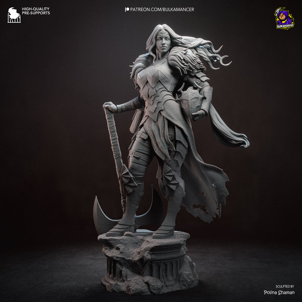 Warborn - Maximum Detailed 16K Resin Statue