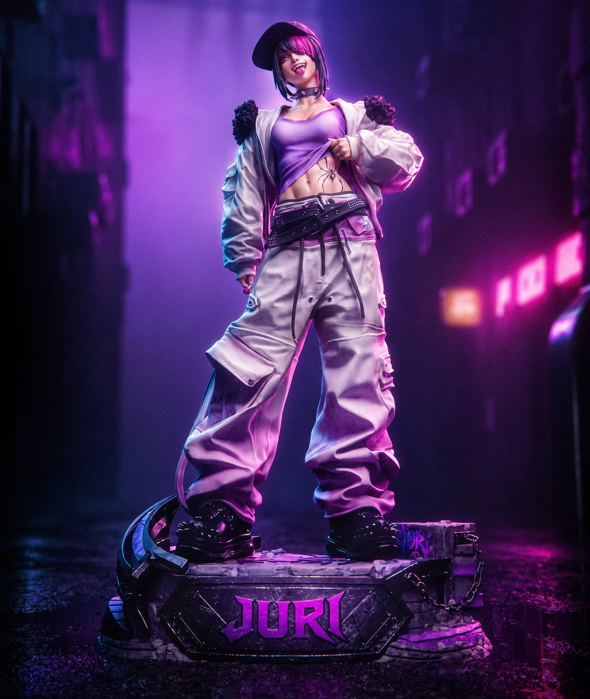 Violet Venom - Maximum Detailed 16K Resin Statue