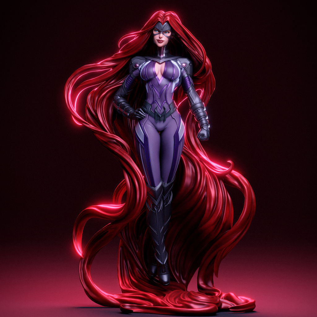Crimson Crown - Maximum Detailed 16K Resin Statue