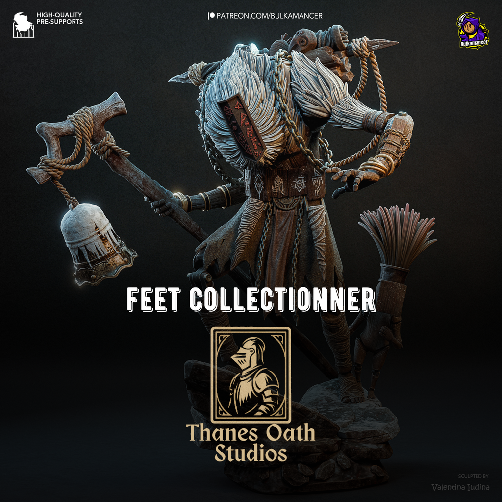 Feet Collectionner - Maximum Detailed 16K Resin Statue