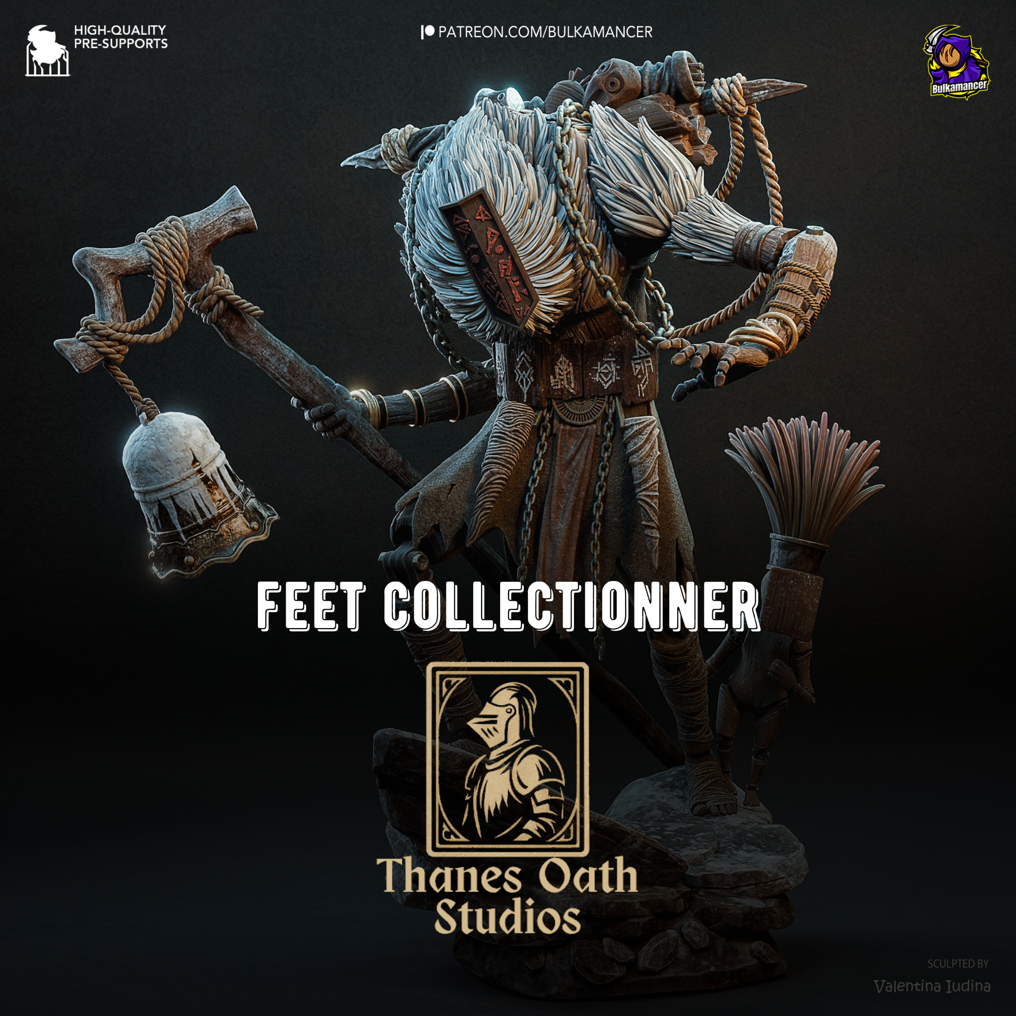 Feet Collectionner - Maximum Detailed 16K Resin Statue