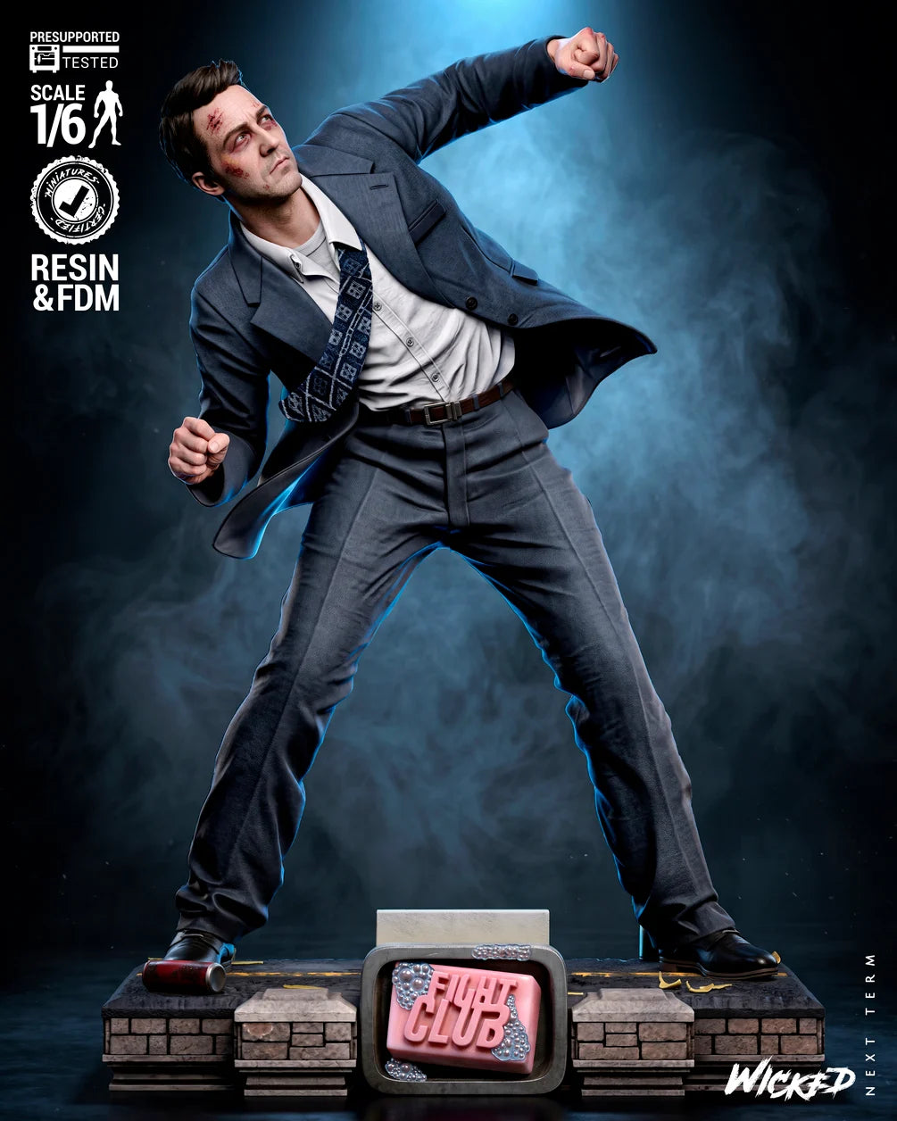 The Sleepless Man - Maximum Detailed 16K Resin Statue