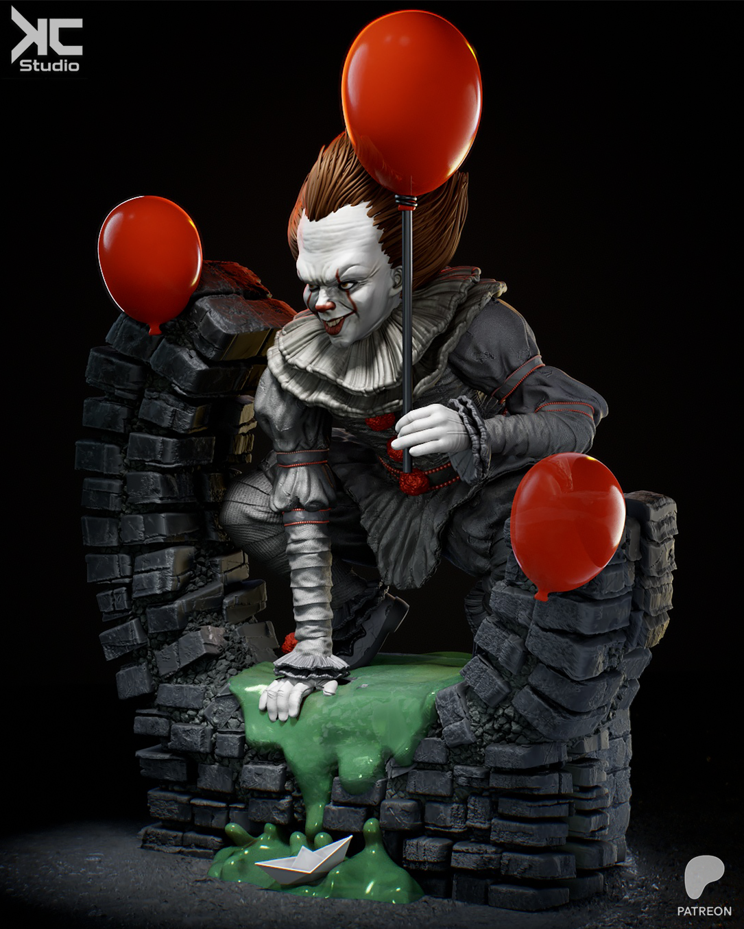 We All Float - Maximum Detailed 16K Resin Statue