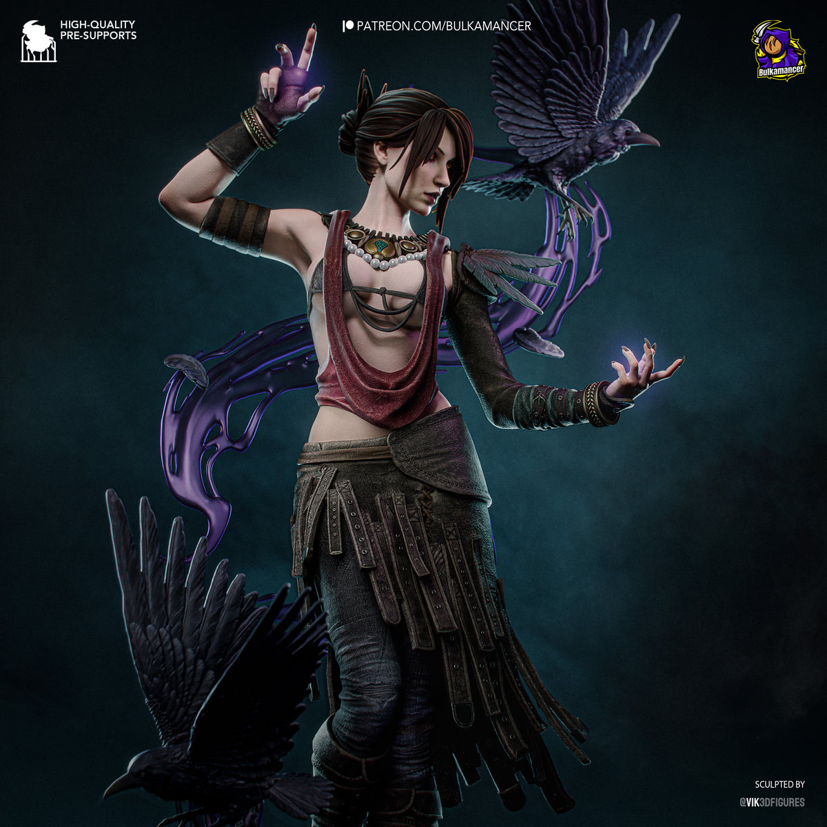 Witch Of The Wilds - Maximum Detailed 16K Resin Statue