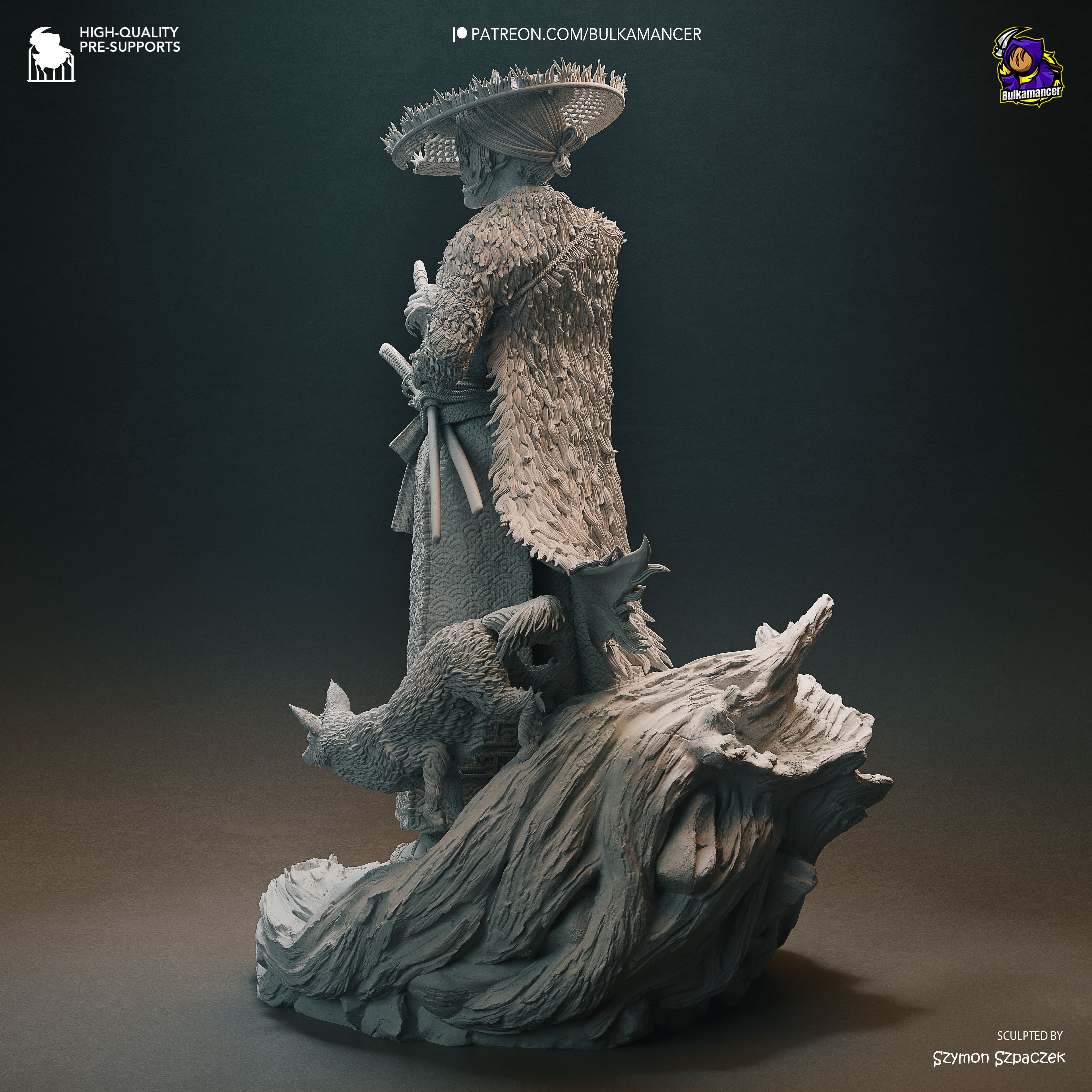 Northern Onryō - Maximum Detailed 16K Resin Statue