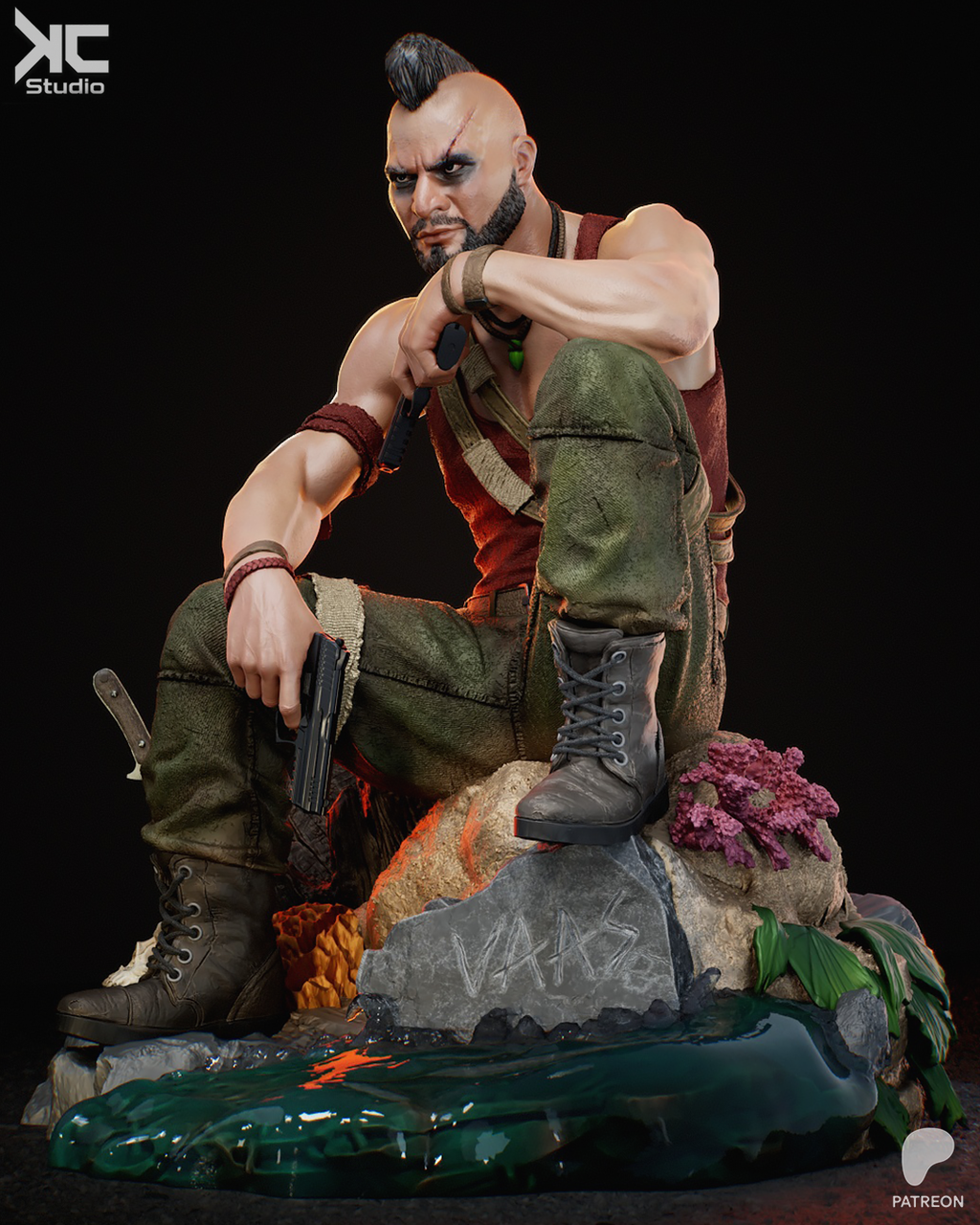 Insanity Unleashed - Maximum Detailed 16K Resin Statue