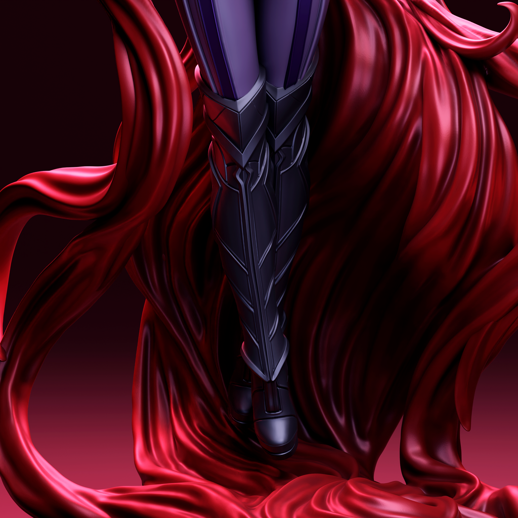 Crimson Crown - Maximum Detailed 16K Resin Statue