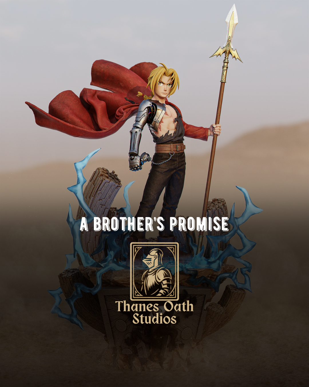 A Brother’s Promise - Maximum Detailed 16K Resin Statue