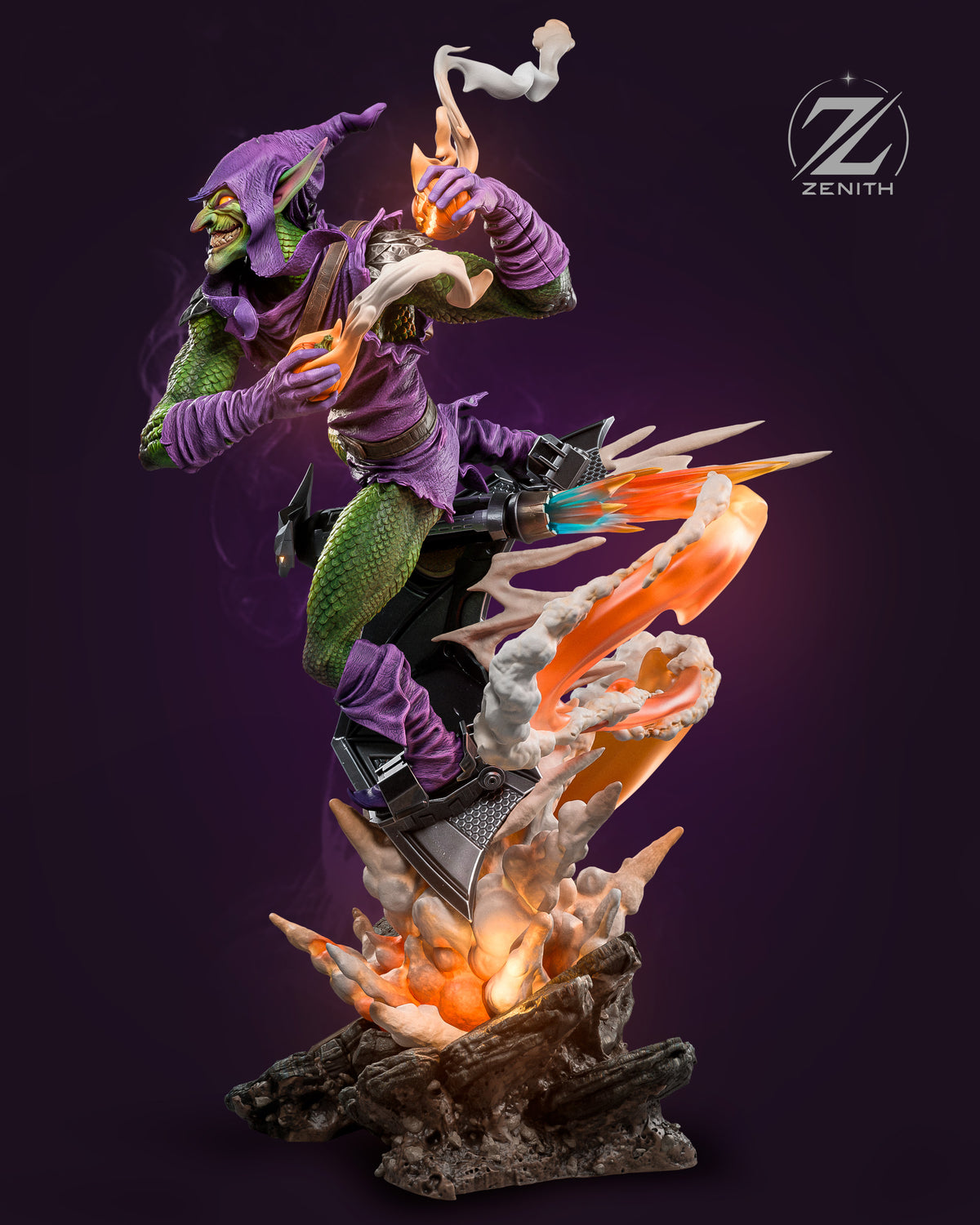 The Pumpkin Fiend - Maximum Detailed 16K Resin Statue