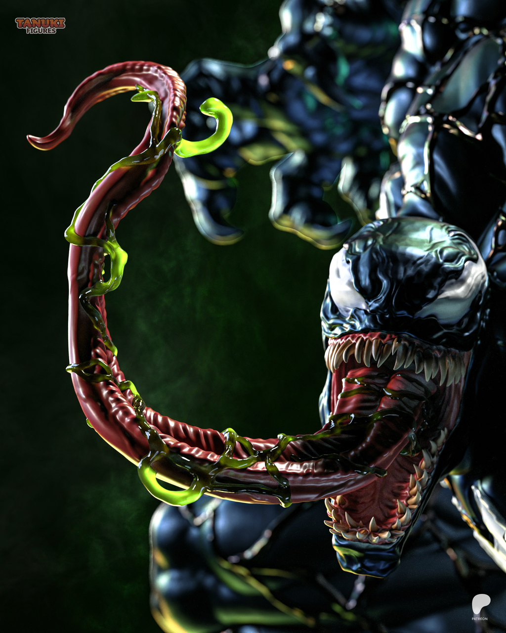 Black Maw - Maximum Detailed 16K Resin Statue