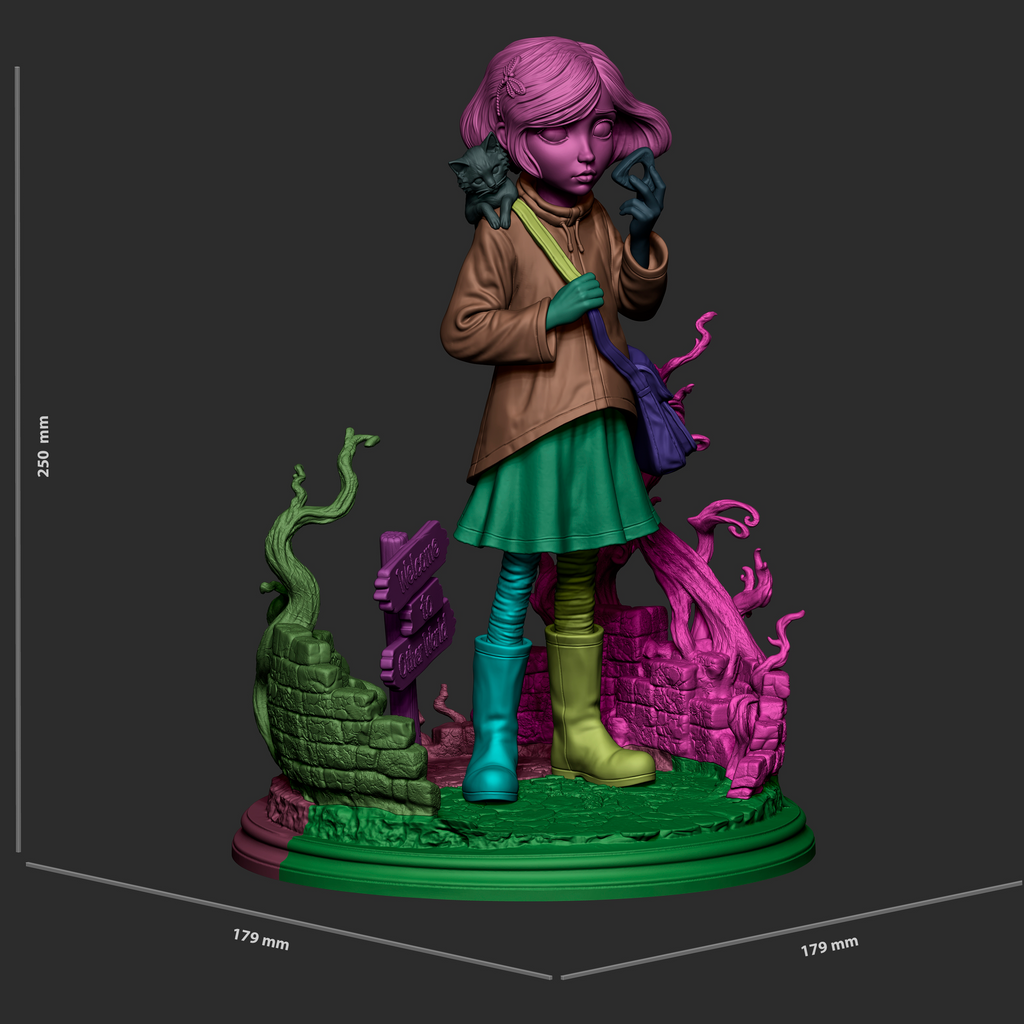 The Other Side - Maximum Detailed 16K Resin Statue