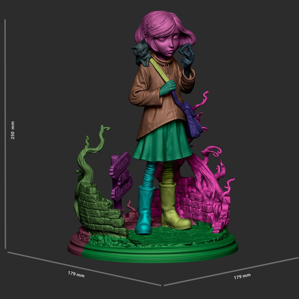 The Other Side - Maximum Detailed 16K Resin Statue