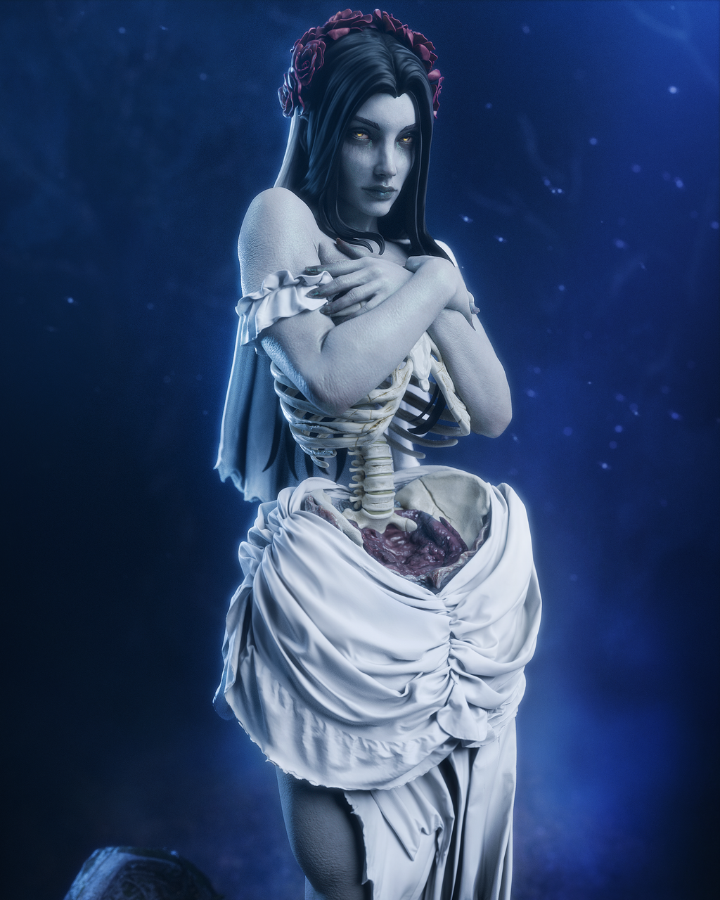 The Undead Bride - Maximum Detailed 16K Resin Statue