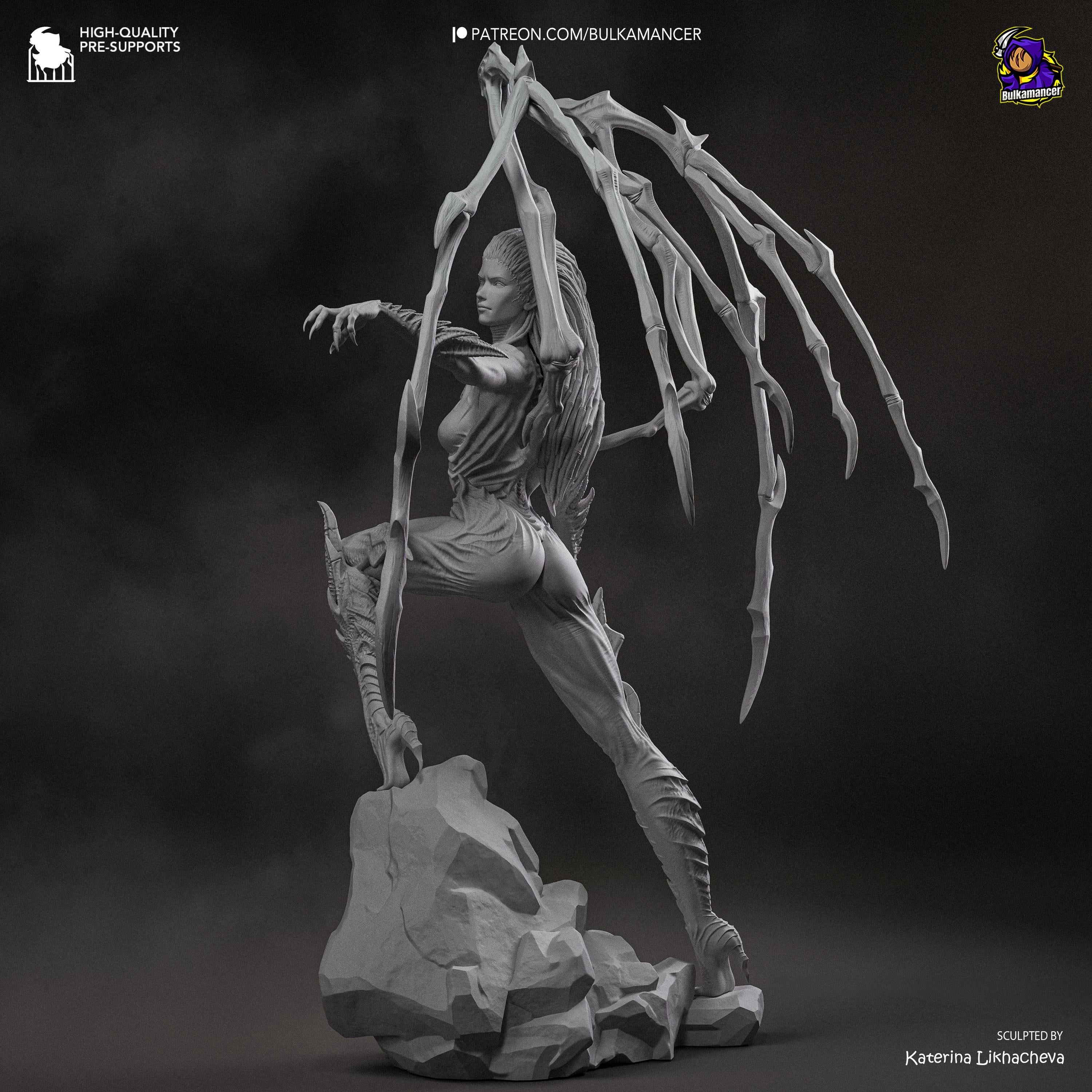 The Red Empress - Maximum Detailed 16K Resin Statue