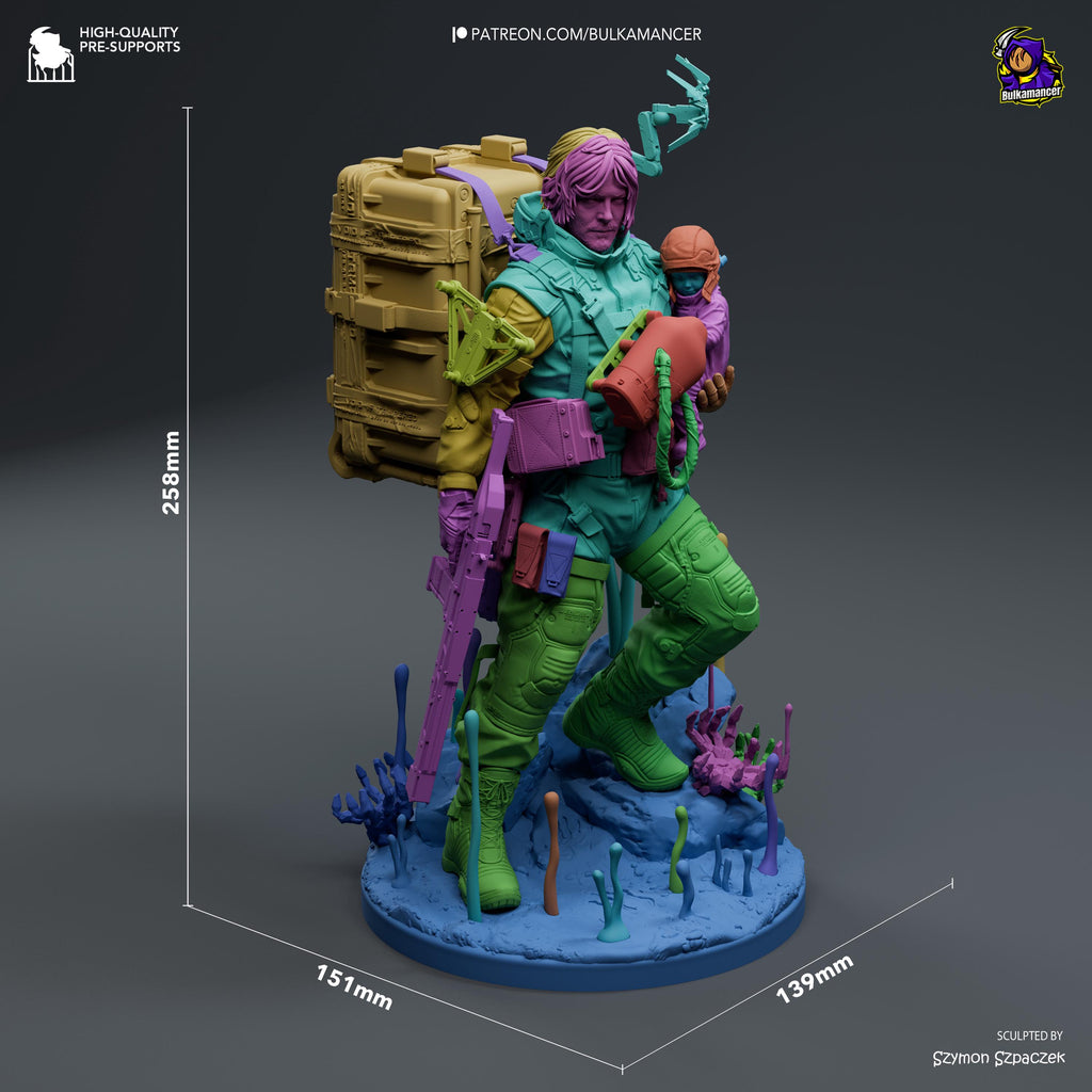 The Courier - Maximum Detailed 16K Resin Statue