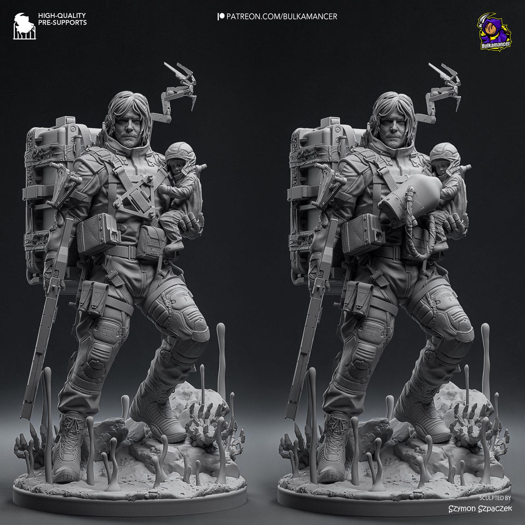 The Courier - Maximum Detailed 16K Resin Statue