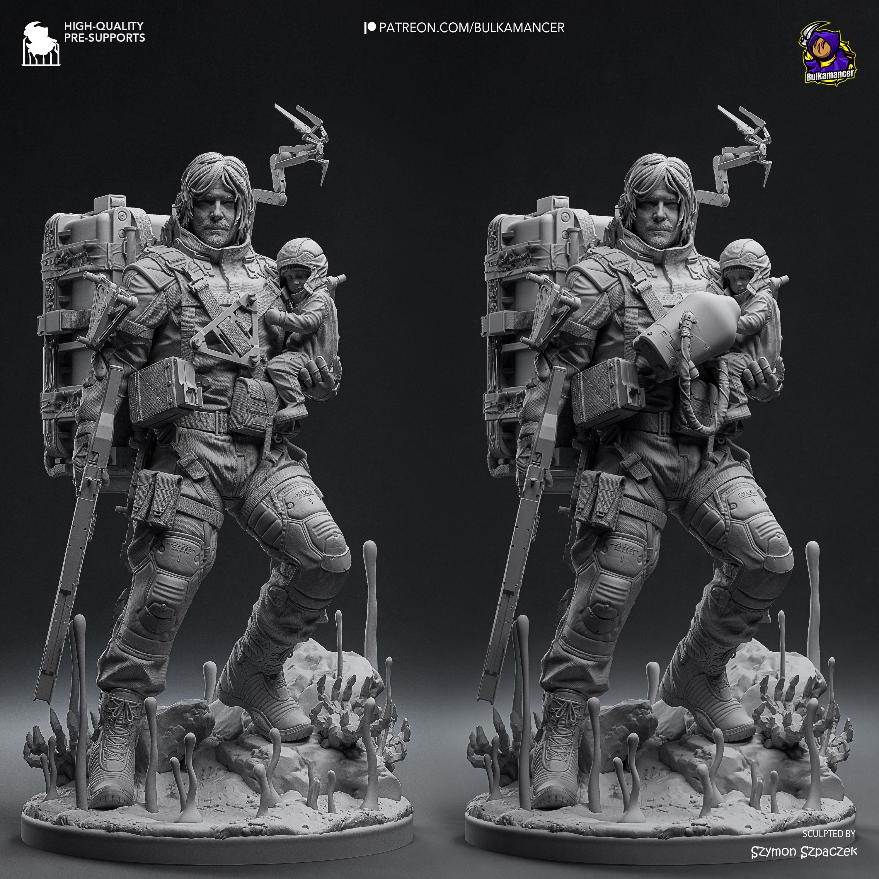 The Courier - Maximum Detailed 16K Resin Statue