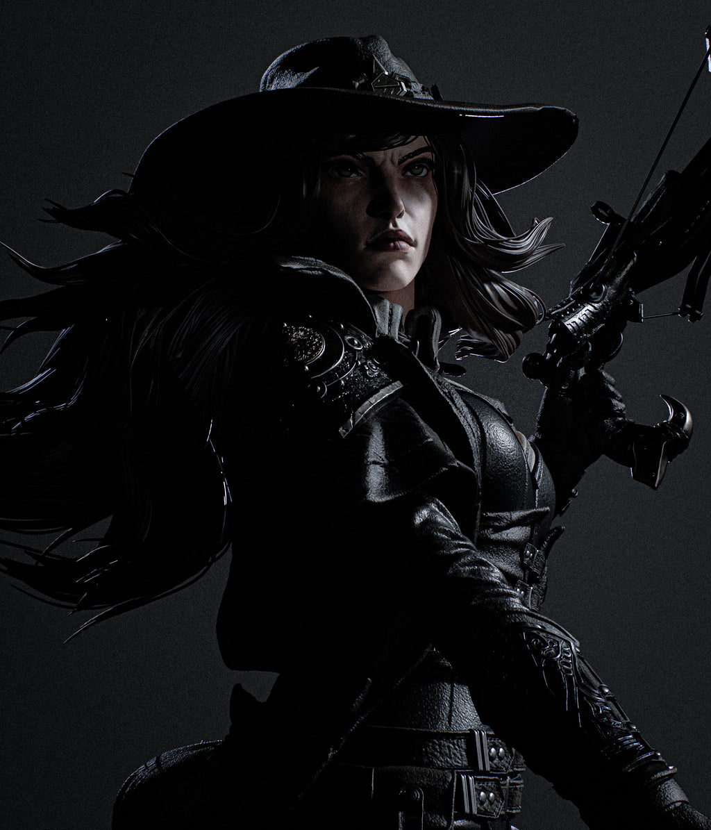 Witch Hunter - Maximum Detailed 16K Resin Statue