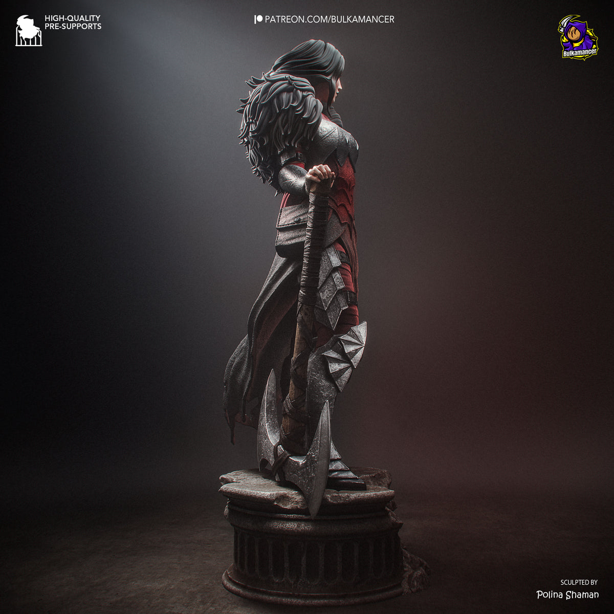 Warborn - Maximum Detailed 16K Resin Statue