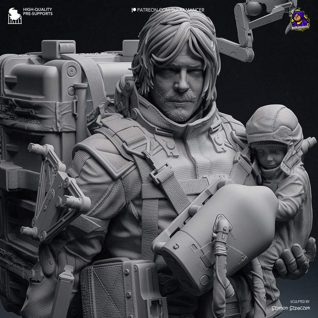 The Courier - Maximum Detailed 16K Resin Statue