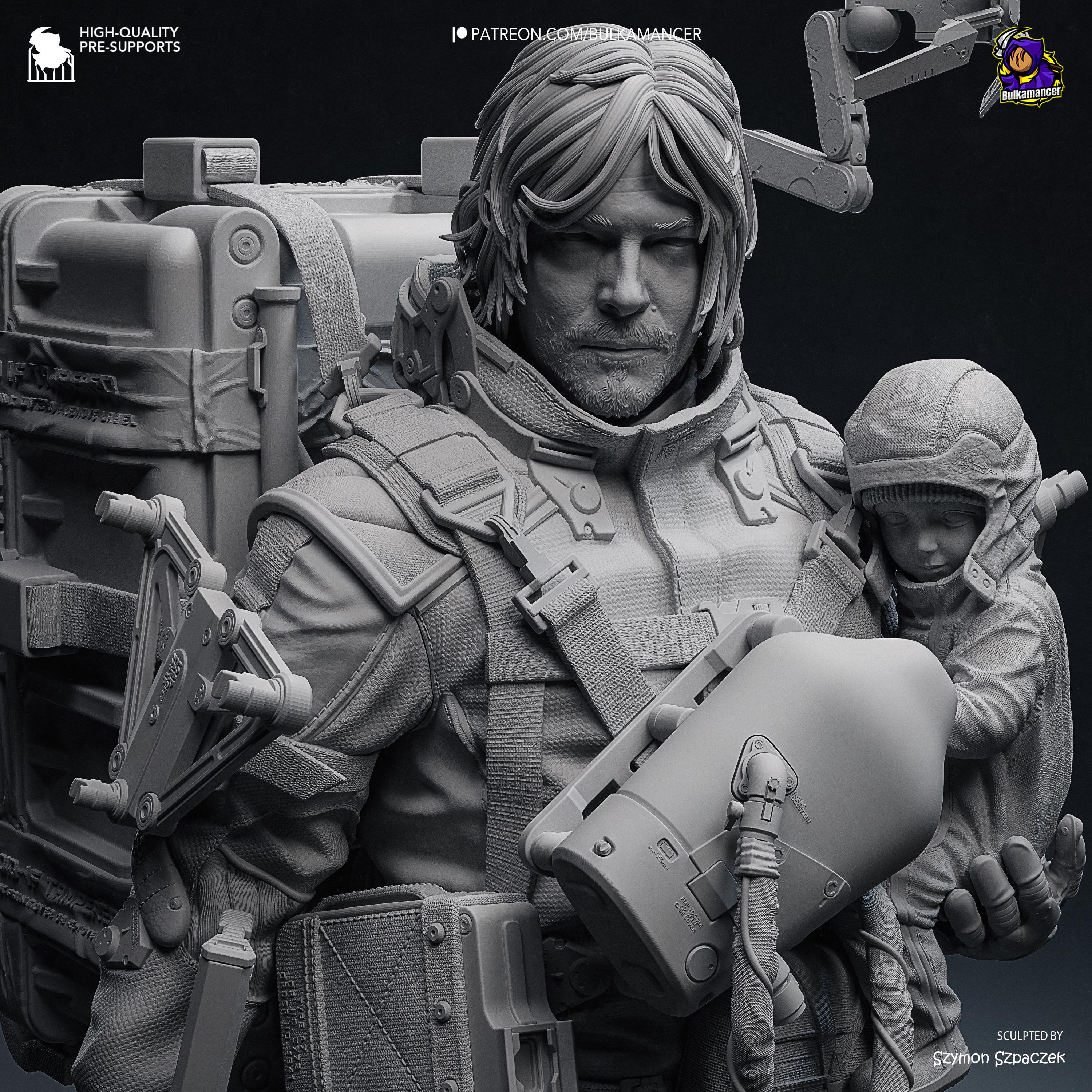 The Courier - Maximum Detailed 16K Resin Statue