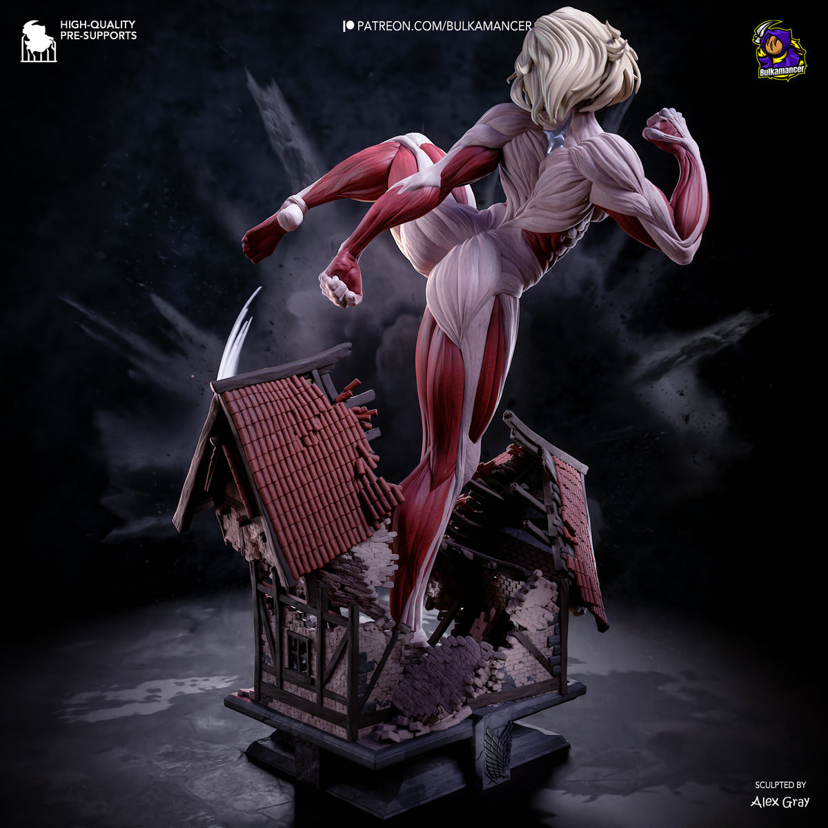 Hardened Fury - Maximum Detailed 16K Resin Statue