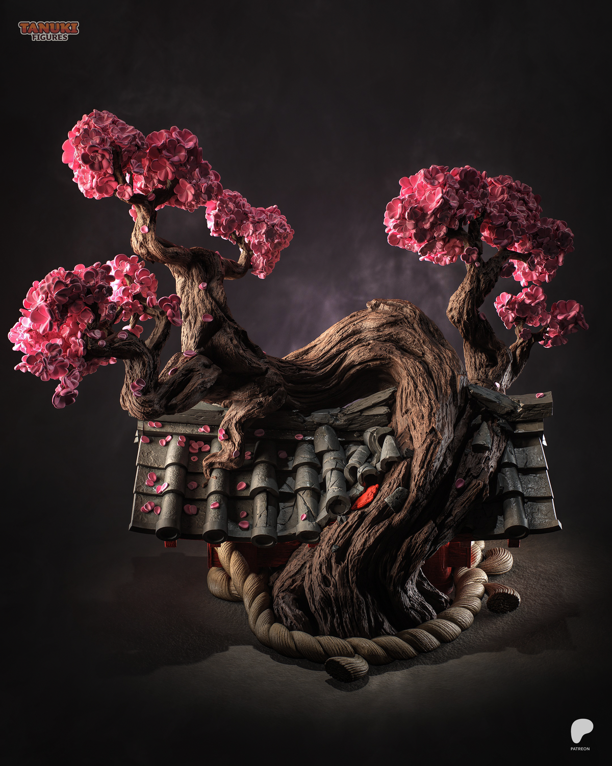 The Burning Fan - Maximum Detailed 16K Resin Statue