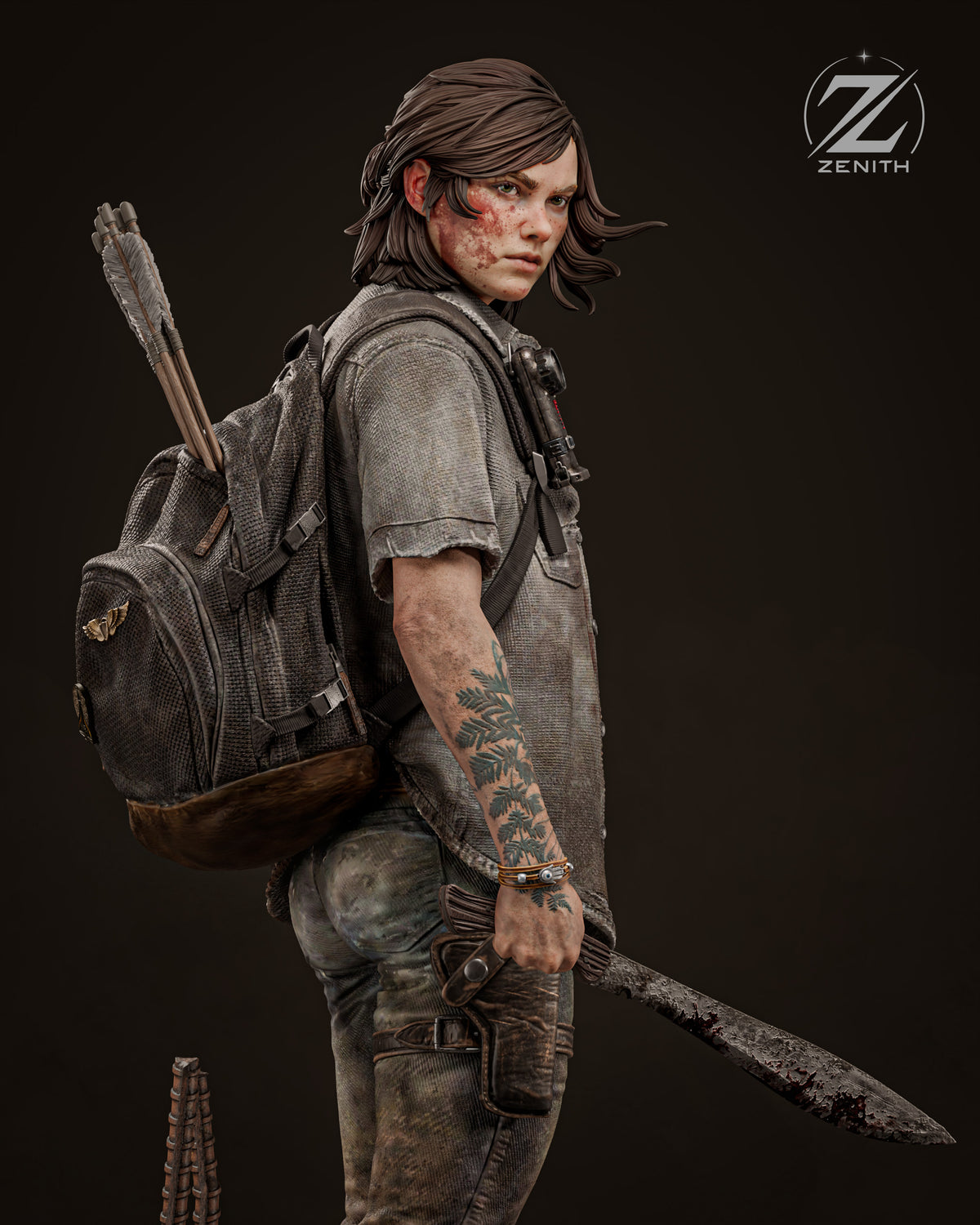Survivor’s Song - Maximum Detailed 16K Resin Statue