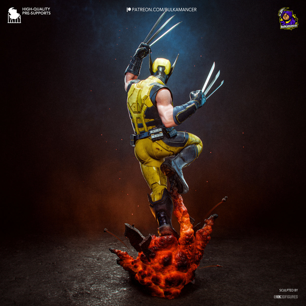 The Feral Weapon - Maximum Detailed 16K Resin Statue