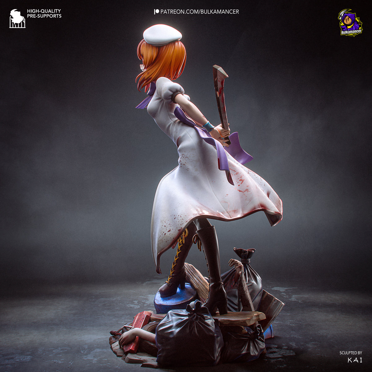 The Unravelled Smile - Maximum Detailed 16K Resin Statue