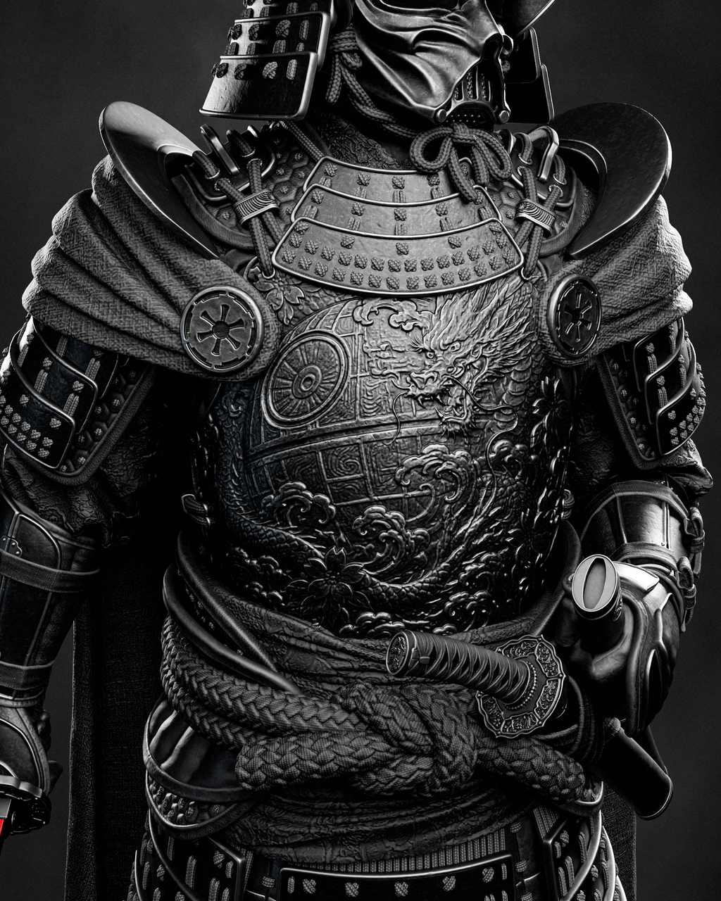 The Dark Daimyo - Maximum Detailed 16K Resin Statue