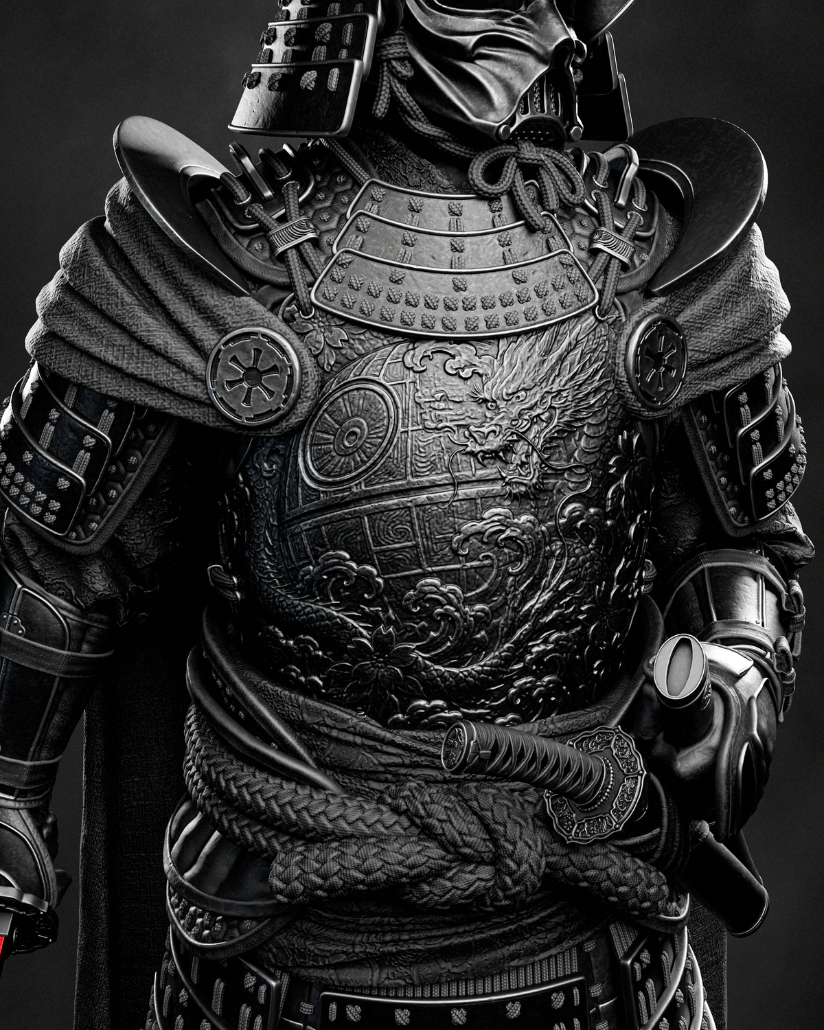 The Dark Daimyo - Maximum Detailed 16K Resin Statue