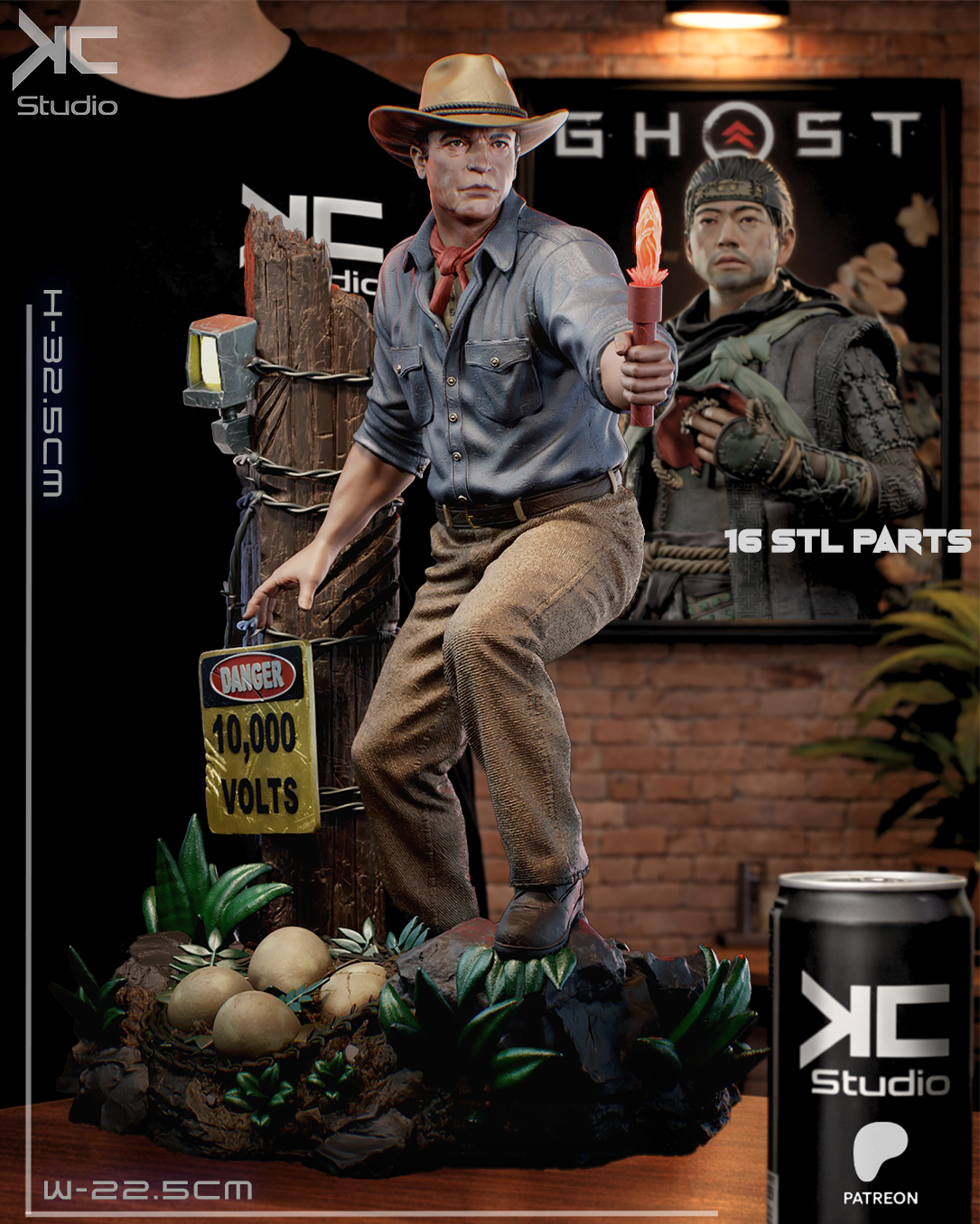 Echoes Of The Ancients - Maximum Detailed 16K Resin Statue