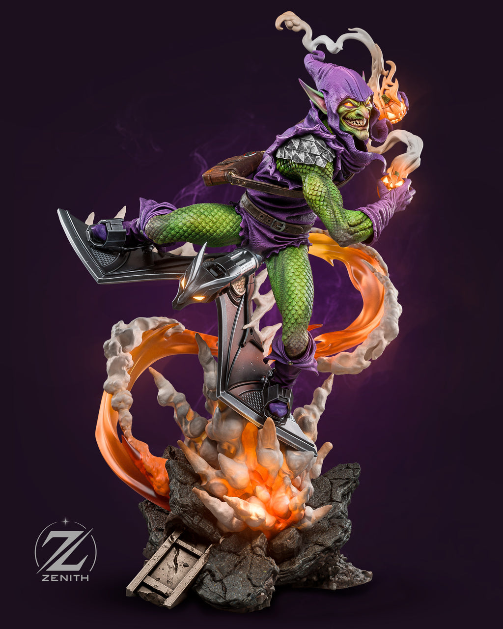 The Pumpkin Fiend - Maximum Detailed 16K Resin Statue