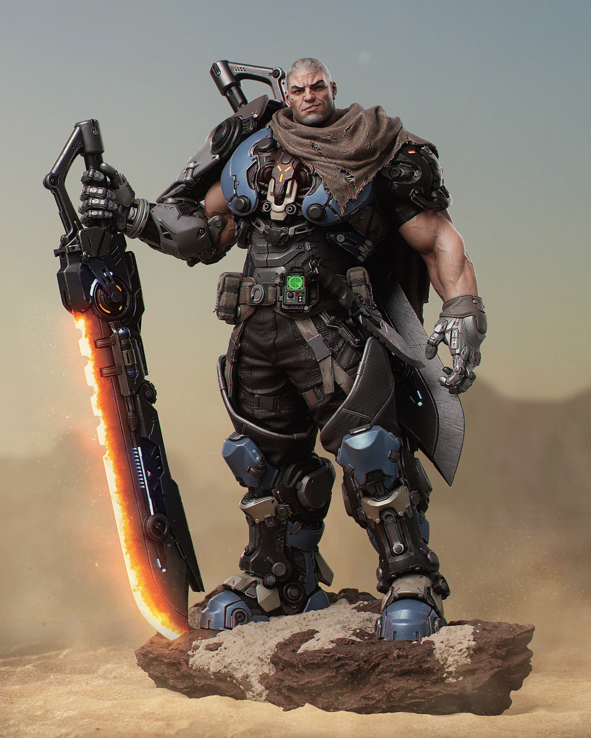 Kurg - Maximum Detailed 16K Resin Statue