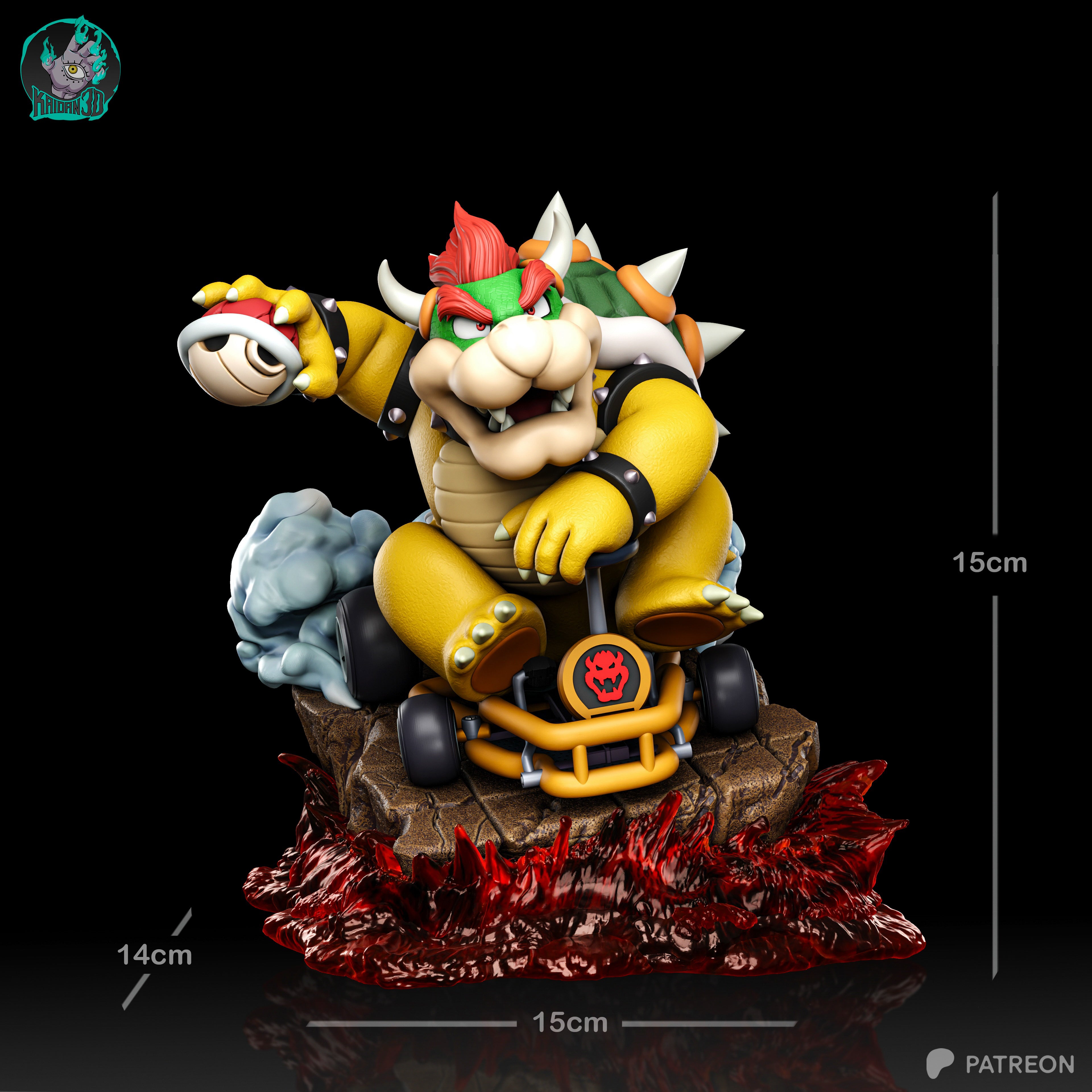 Tyrant Of The Shell Throne - Maximum Detailed 16K Resin Statue