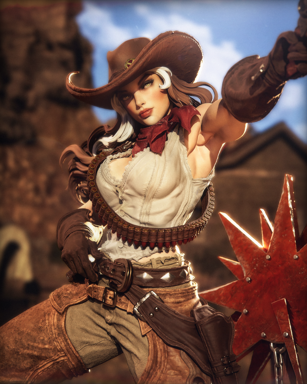 Wild Belle - Maximum Detailed 16K Resin Statue