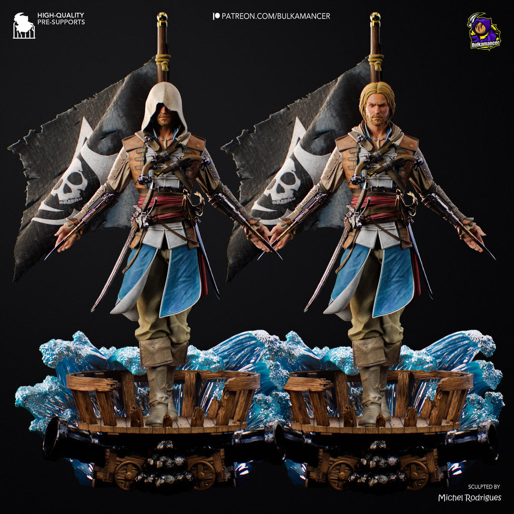 Deadliest Scourge Of The Seas - Maximum Detailed 16K Resin Statue