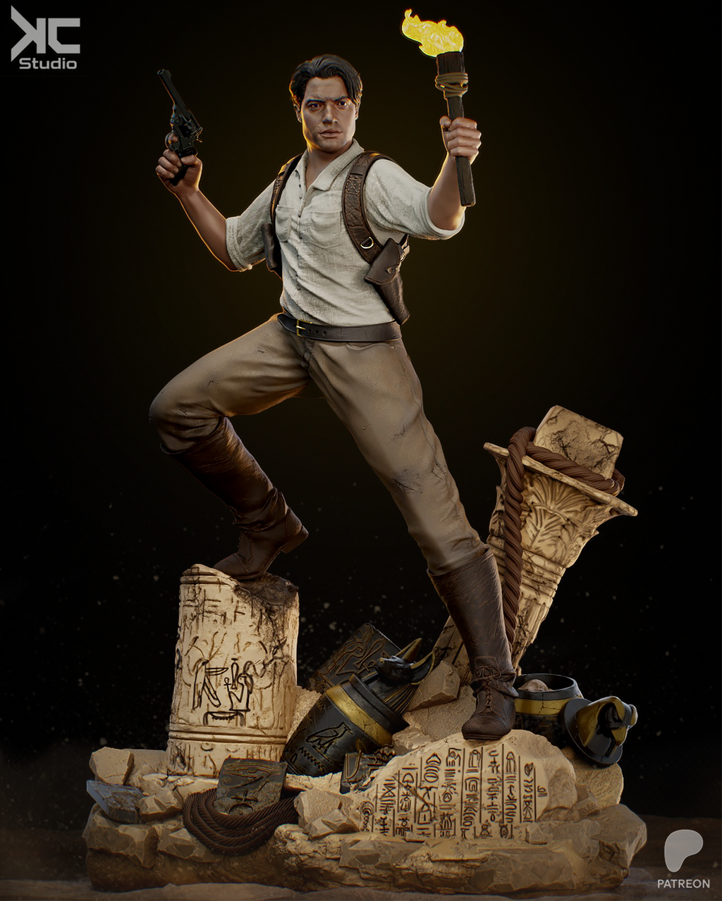 Sands Of Fate - Maximum Detailed 16K Resin Statue