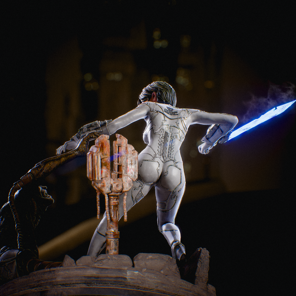 Starlight Requiem - Maximum Detailed 16K Resin Statue