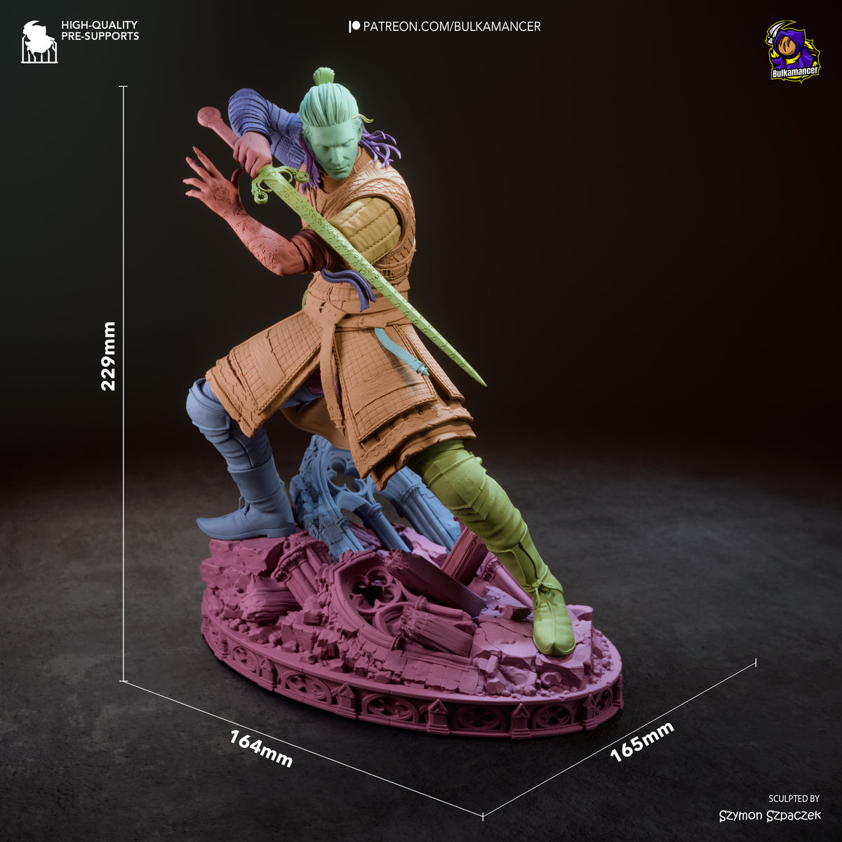 Blood & Dawn - Maximum Detailed 16K Resin Statue