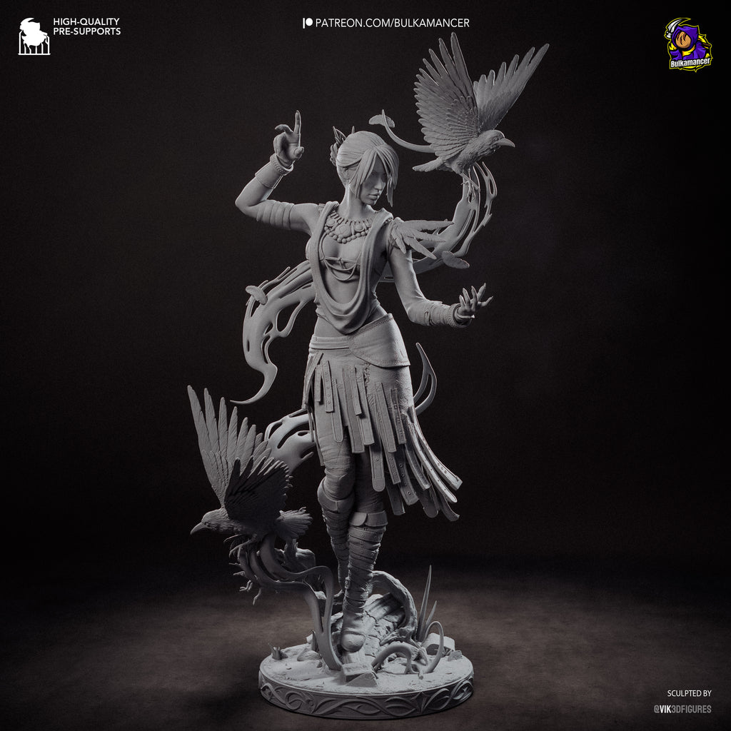 Witch Of The Wilds - Maximum Detailed 16K Resin Statue