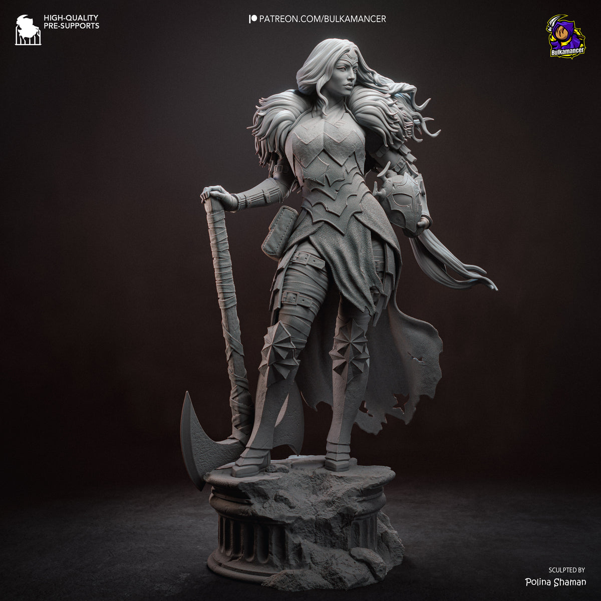 Warborn - Maximum Detailed 16K Resin Statue