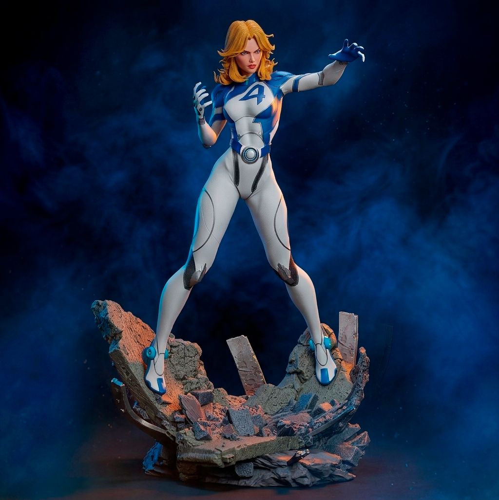 Hidden Radiance - Maximum Detailed 16K Resin Statue