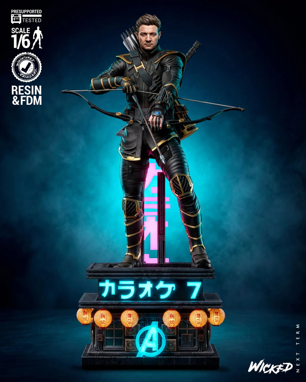 Silent Vengeance - Maximum Detailed 16K Resin Statue