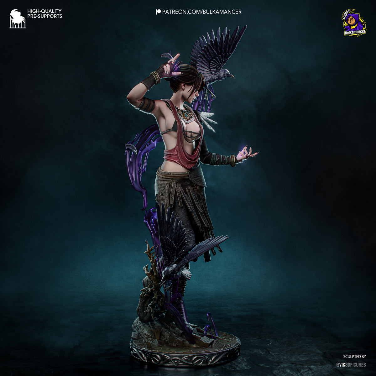 Witch Of The Wilds - Maximum Detailed 16K Resin Statue