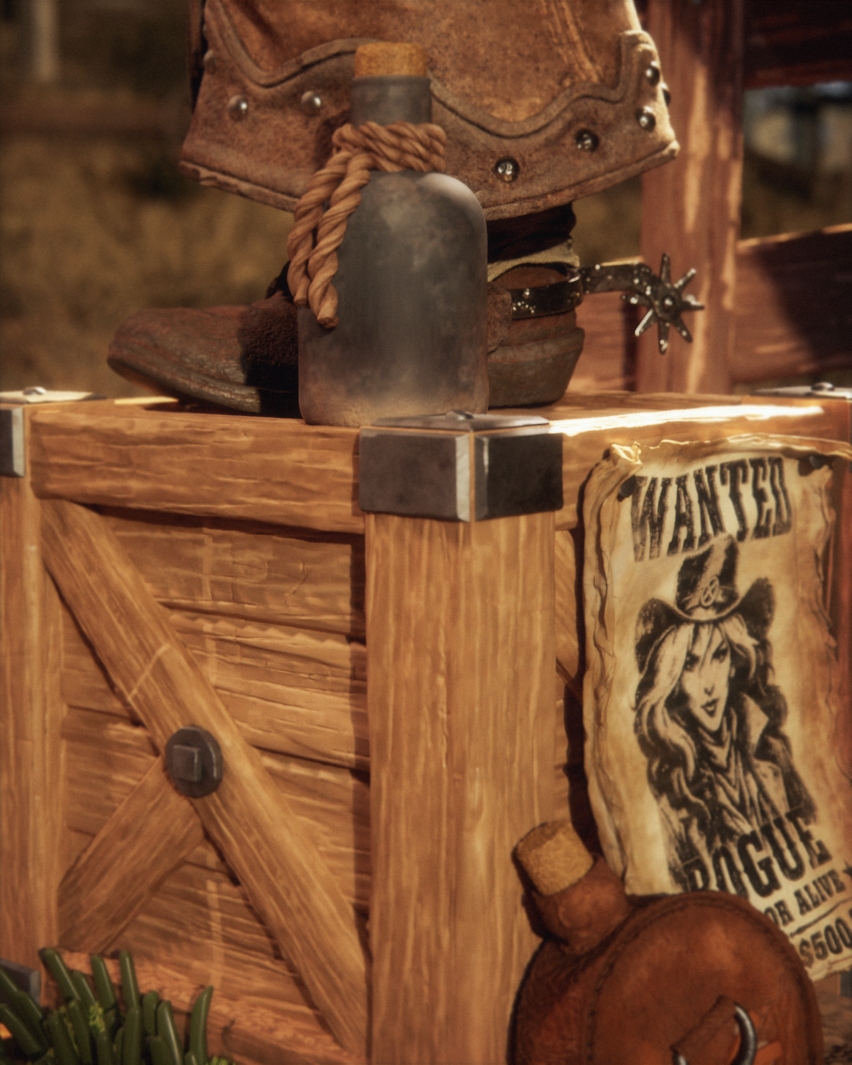 Wild Belle - Maximum Detailed 16K Resin Statue