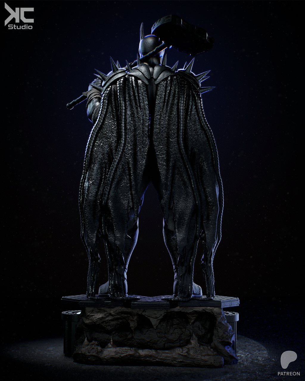 Bat Of Ruin - Maximum Detailed 16K Resin Statue