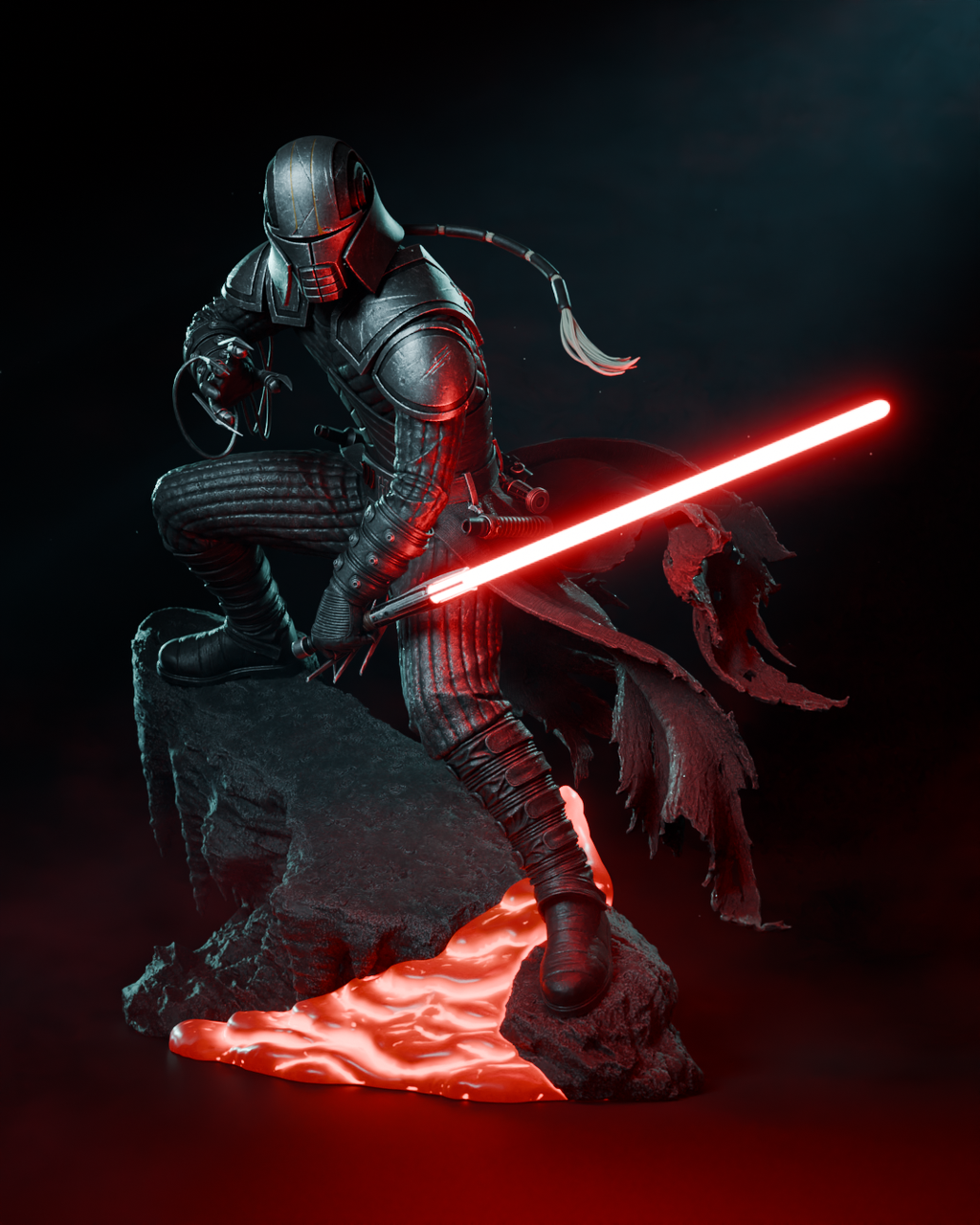 Unbound Force - Maximum Detailed 16K Resin Statue